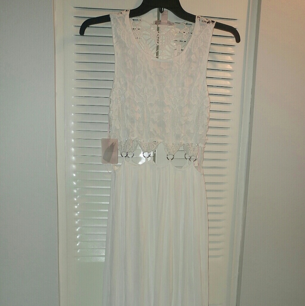 Eyelet dress